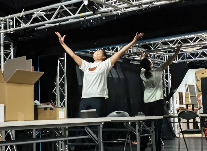 基礎練がそのまま振付になるダンス稽古｜劇団カスタリア 稽古日誌#91