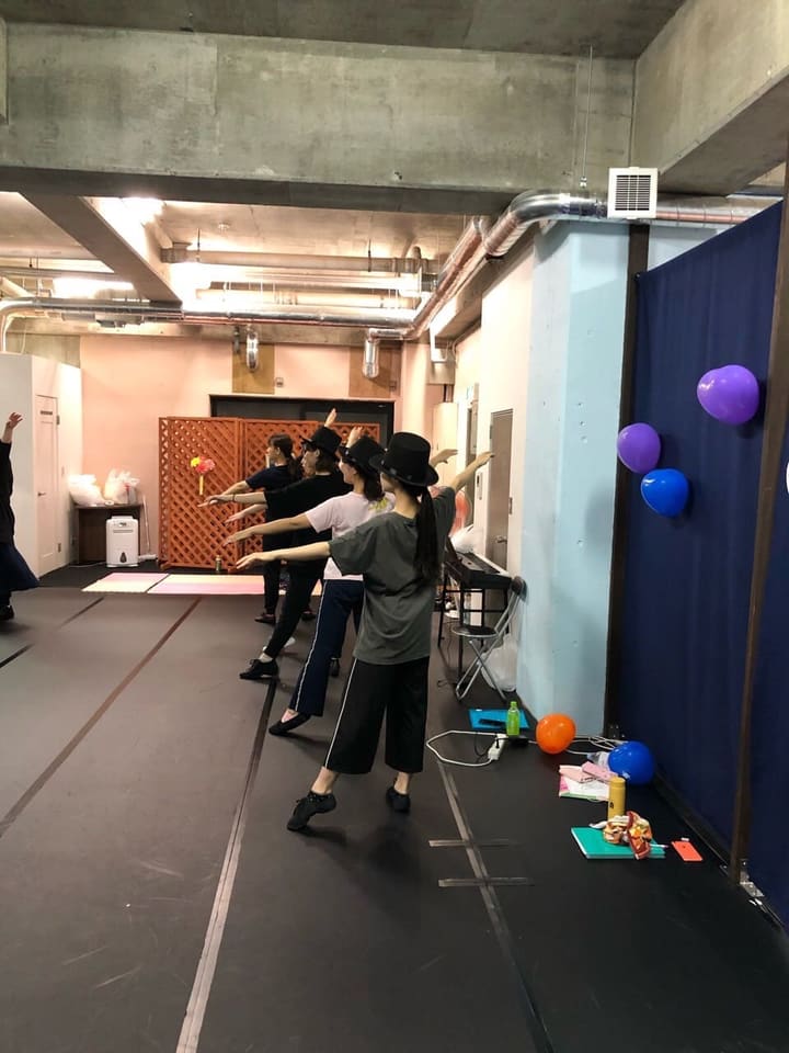 体の開き方の角度を確認して！