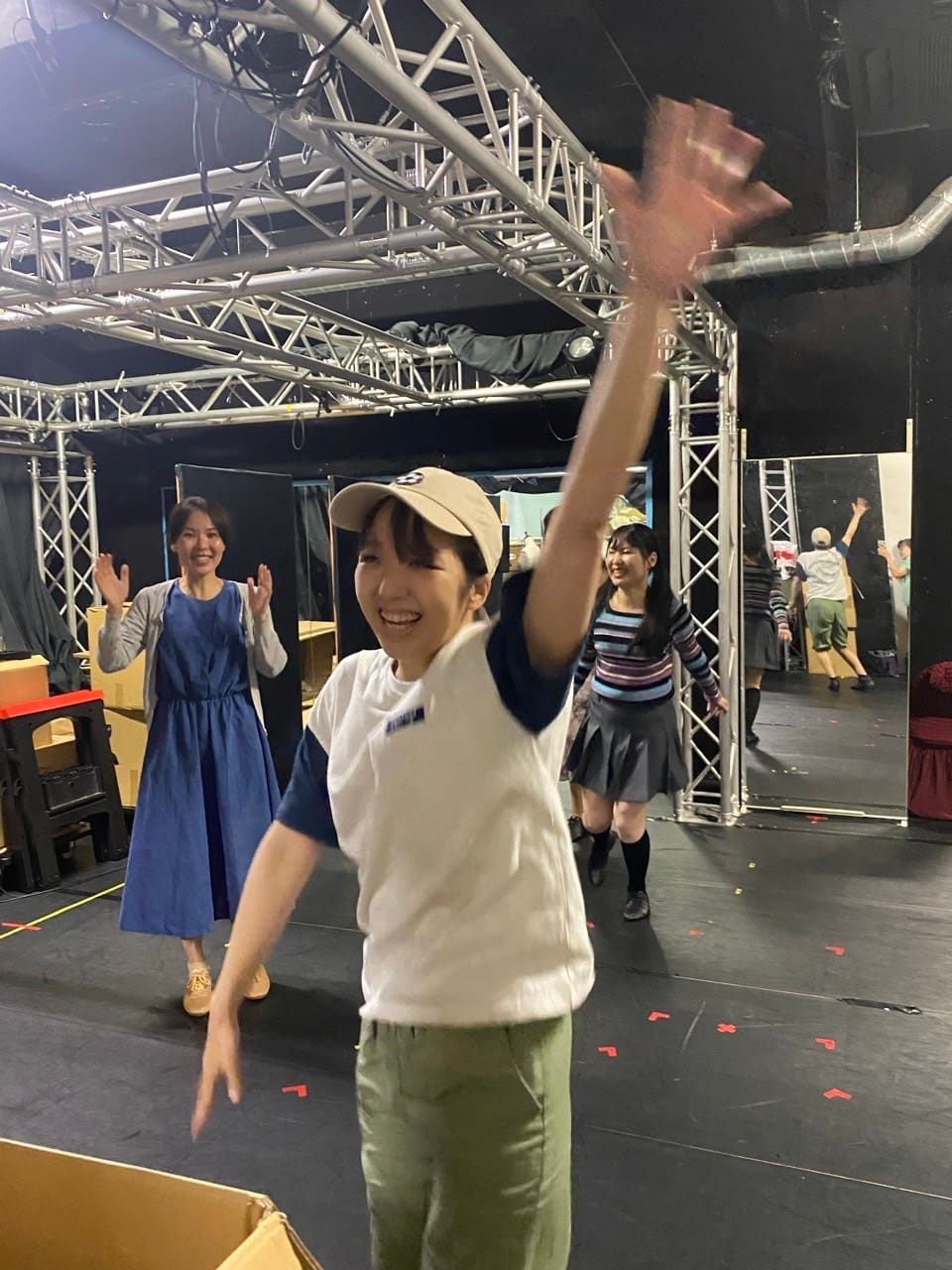 Tripの稽古場写真14｜劇団カスタリア第7回公演